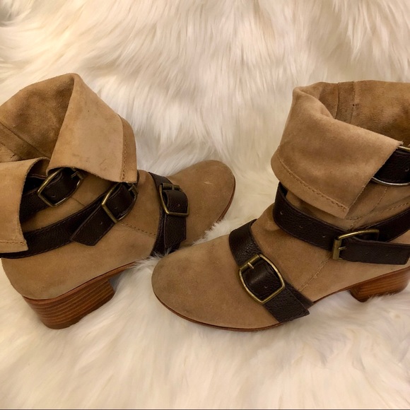 Modern Vintage Genuine Leather Ankle Boots - Size 36 (5.5-6) - Picture 4 of 8